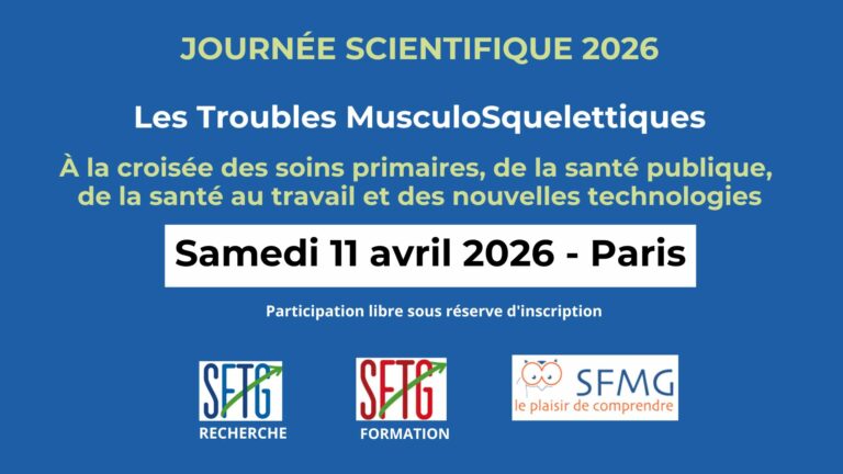 Journée scientifique 2026